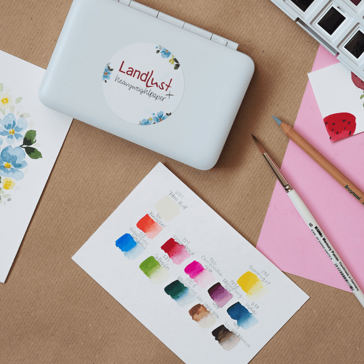 Landlust x Heavyweightpaper Aquarell Set - Stifteliebe