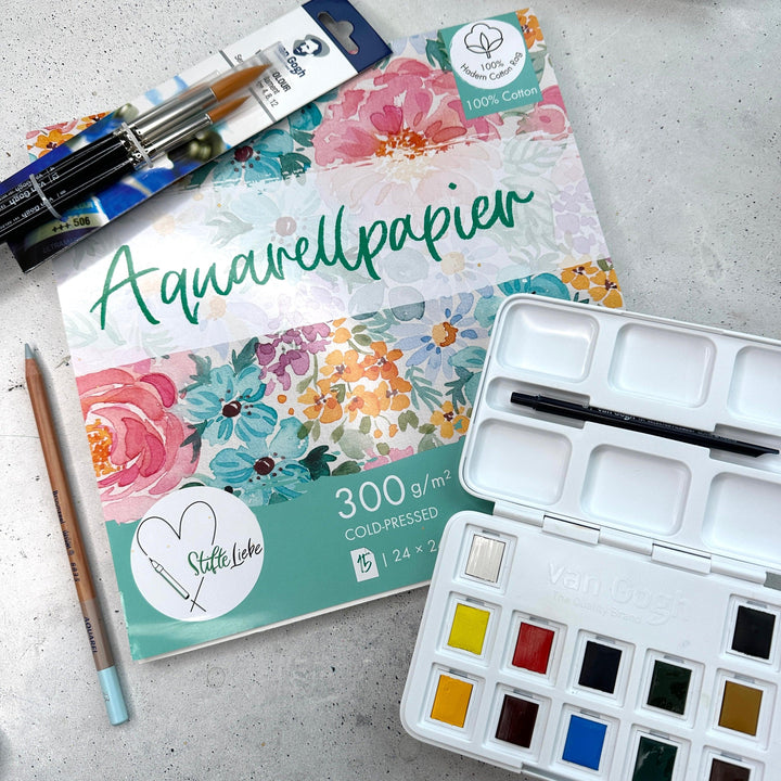 Watercolour Einsteiger Set - Stifteliebe