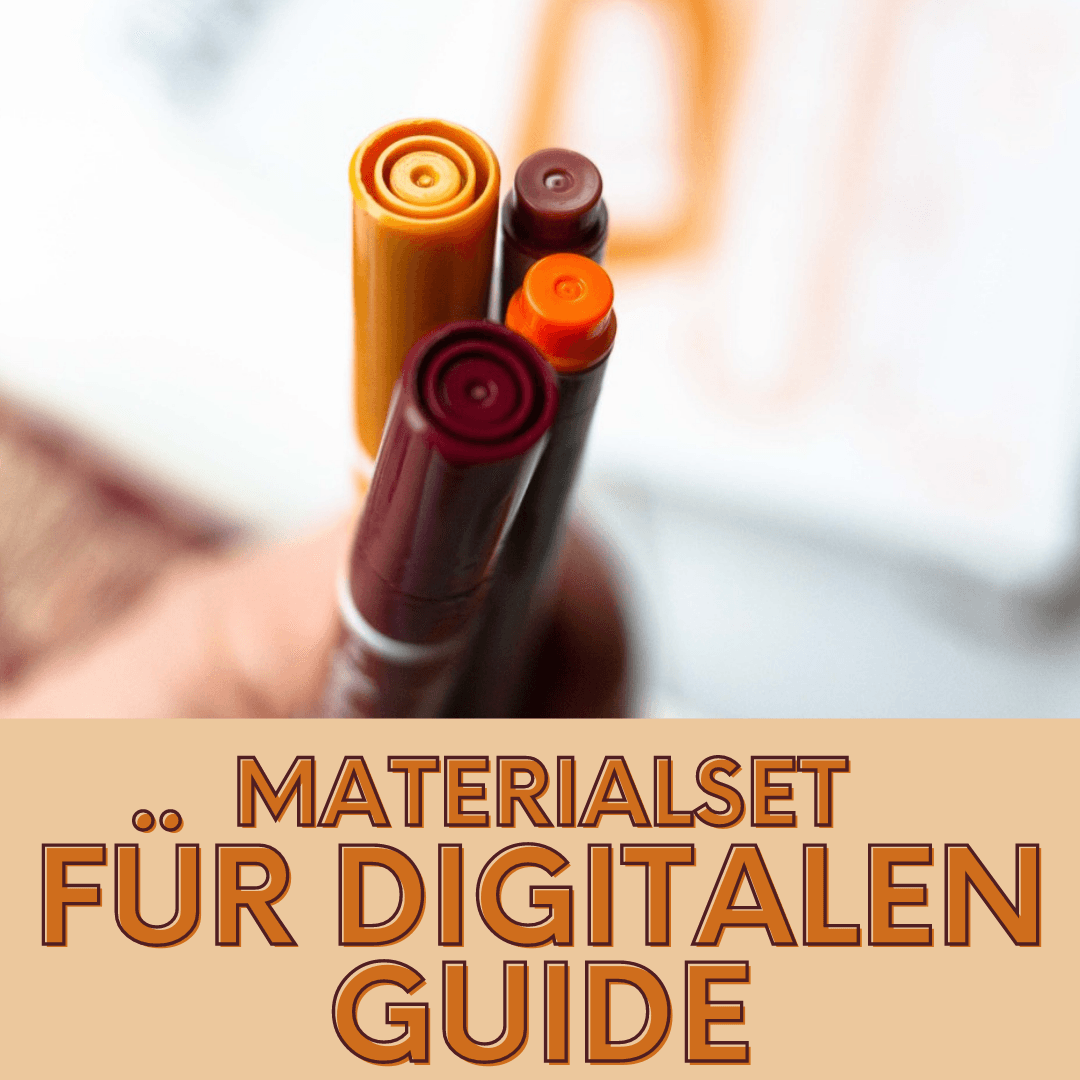 Materialset für Mixed Media Guide von Konfettirausch - Stifteliebe