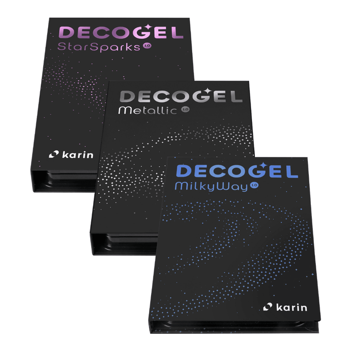 DECOGEL COSMIC SET alle 50 Farben - Stifteliebe