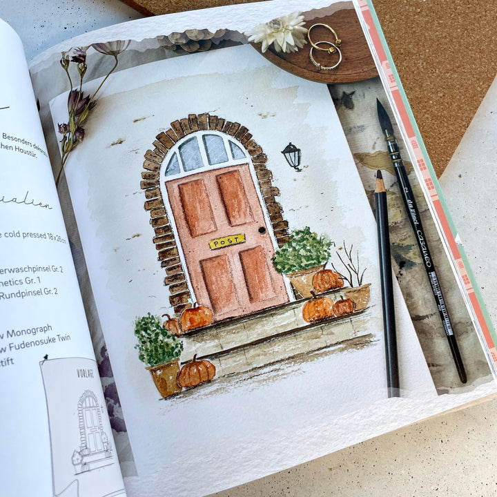 Buch Sweet Home Watercolor von Isabella Stollwerk - Stifteliebe