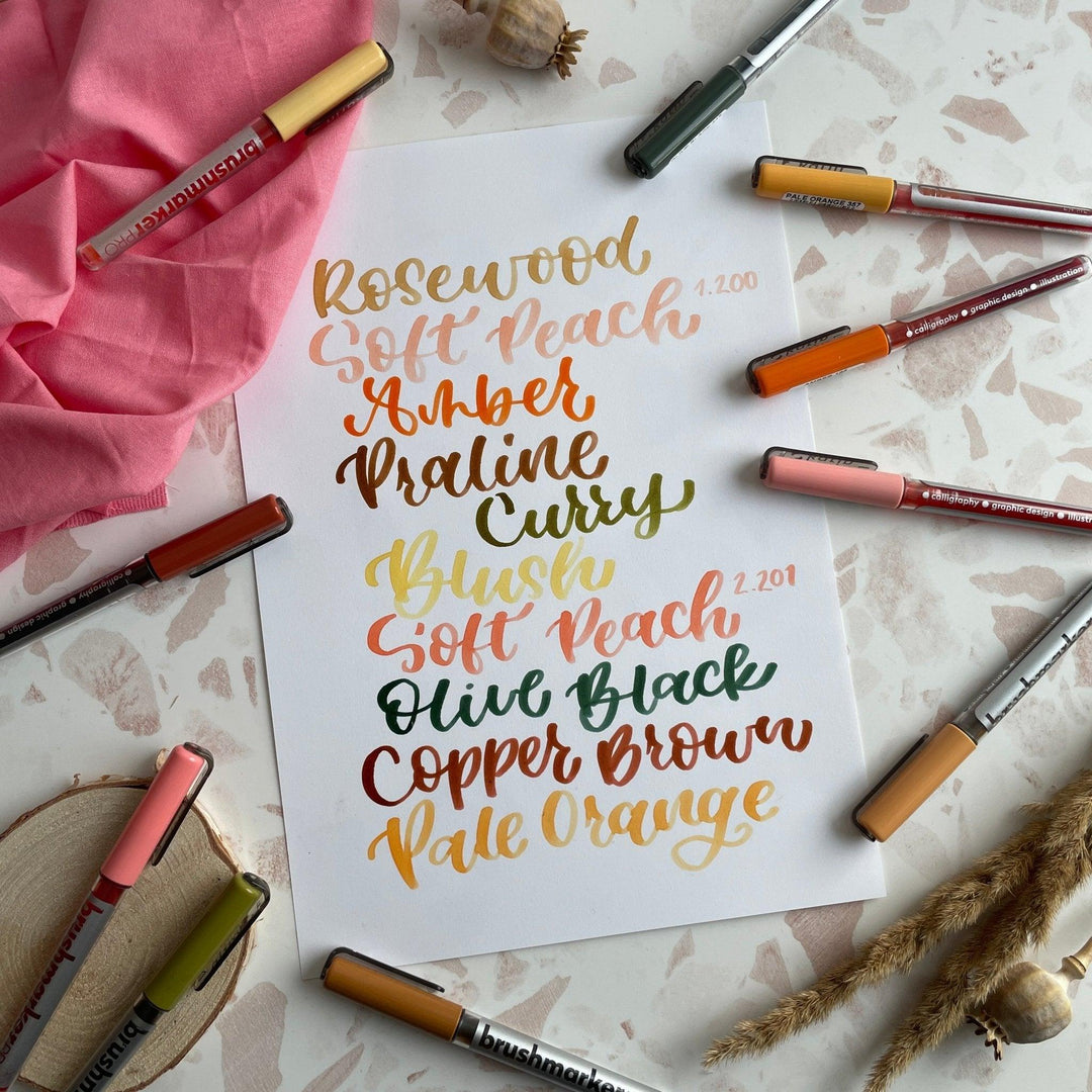 Brushmarker Pro Boho 10er Set - Stifteliebe