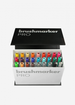 Brushmarker Pro Mini Box 26 Farben plus Blender - Stifteliebe