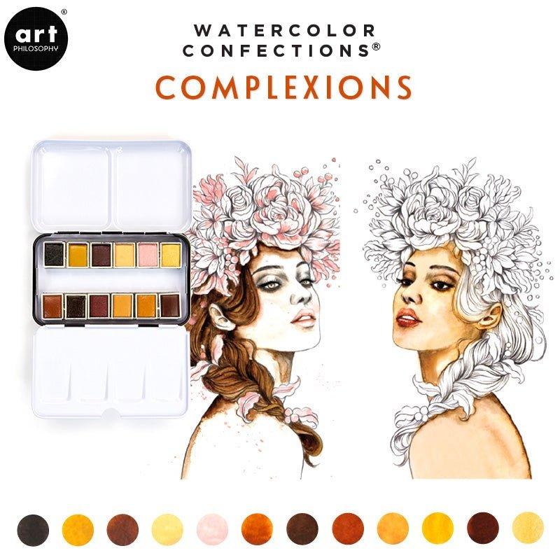 "Complexions" Watercolor Confections - Stifteliebe