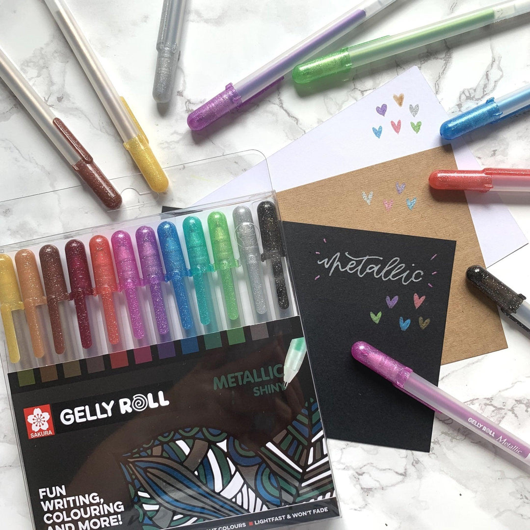 Gelly Roll Metallic 12er Set - Stifteliebe