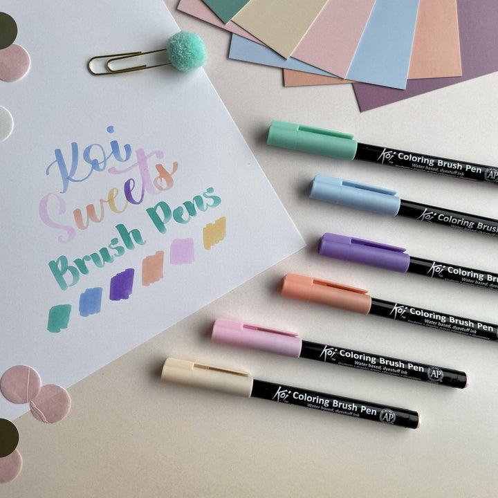 Koi Brushpens "Sweet" Set - Stifteliebe