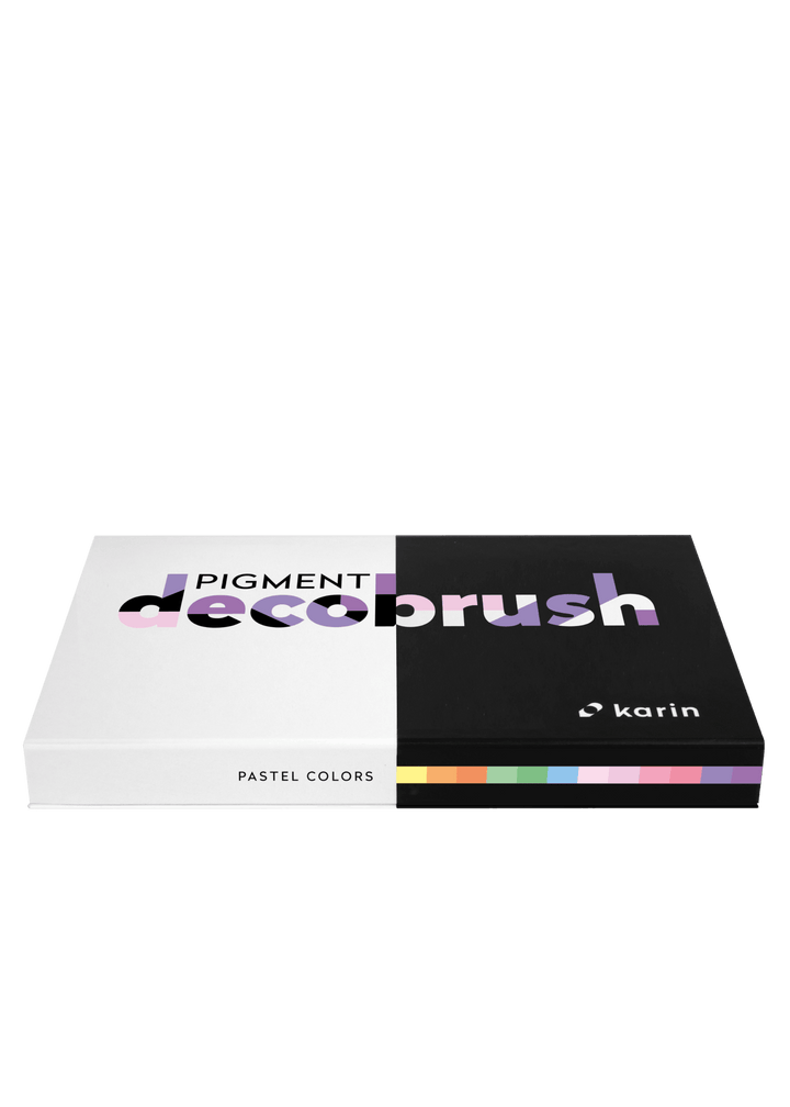 PIGMENT Decobrush Pastel Set 12 Farben - Stifteliebe