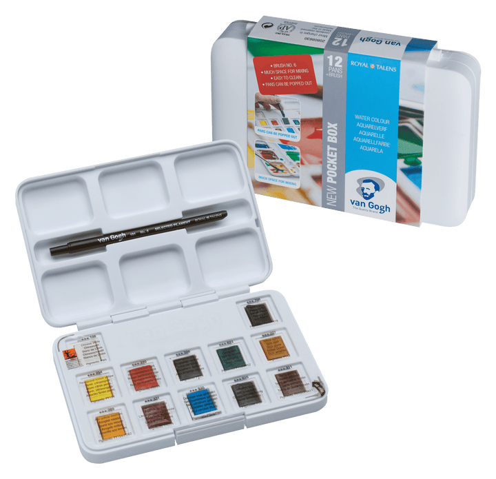 Pocket Box Aquarellfarben Basic - Stifteliebe