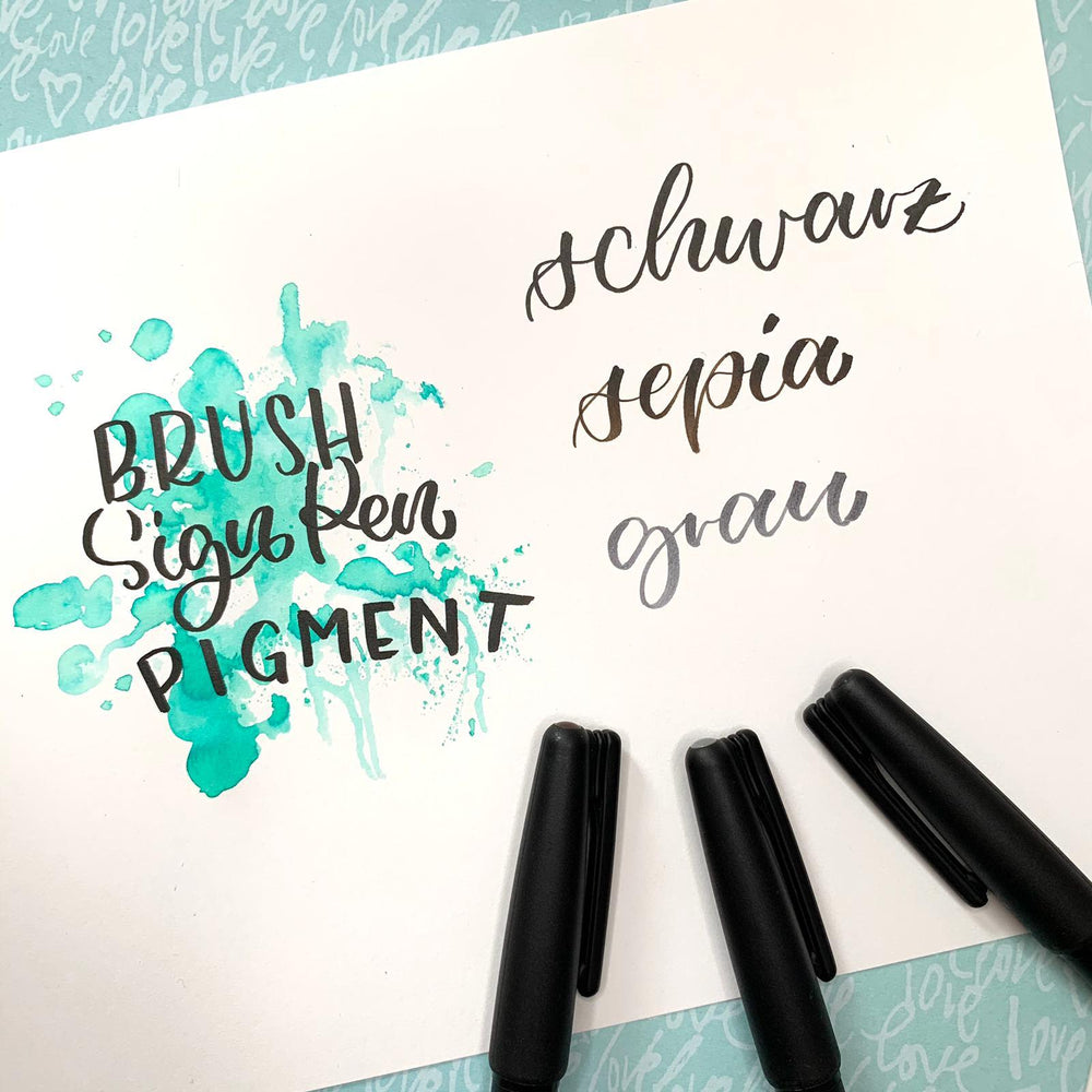 Sign Pen Brush Pigment - Stifteliebe