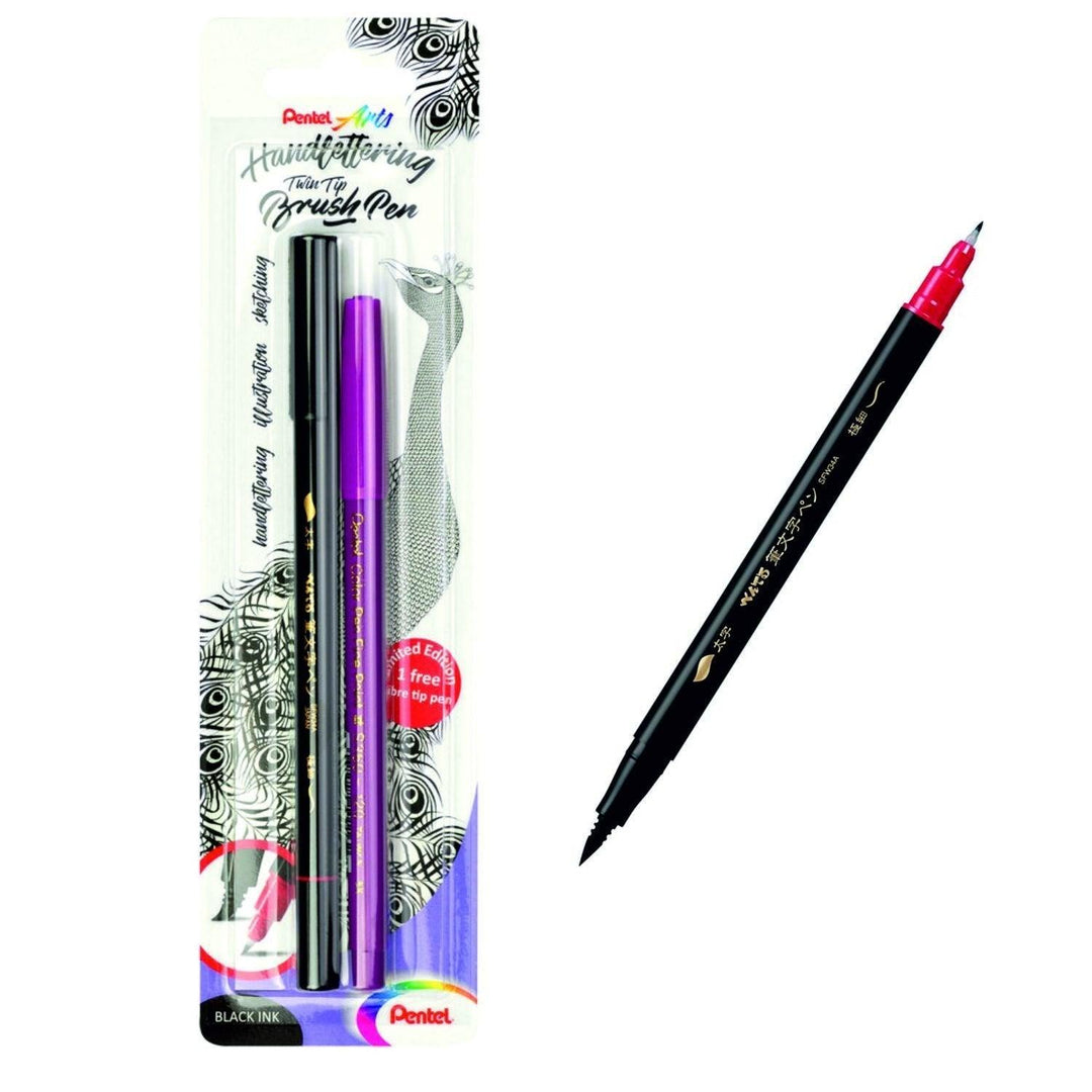 Twin Tip Brushpen Limited Edition inkl. Fiber Tip Pen - Stifteliebe